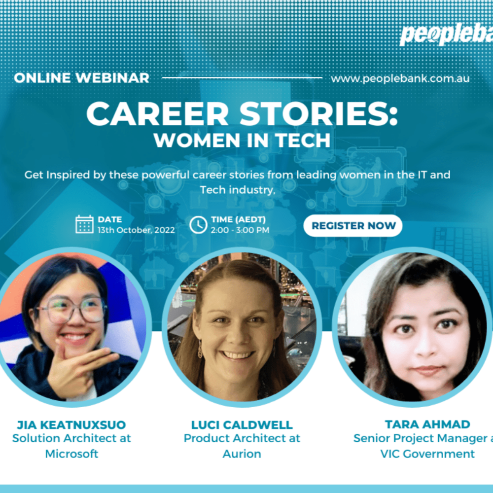 Career Stories: Women in Tech Webinar